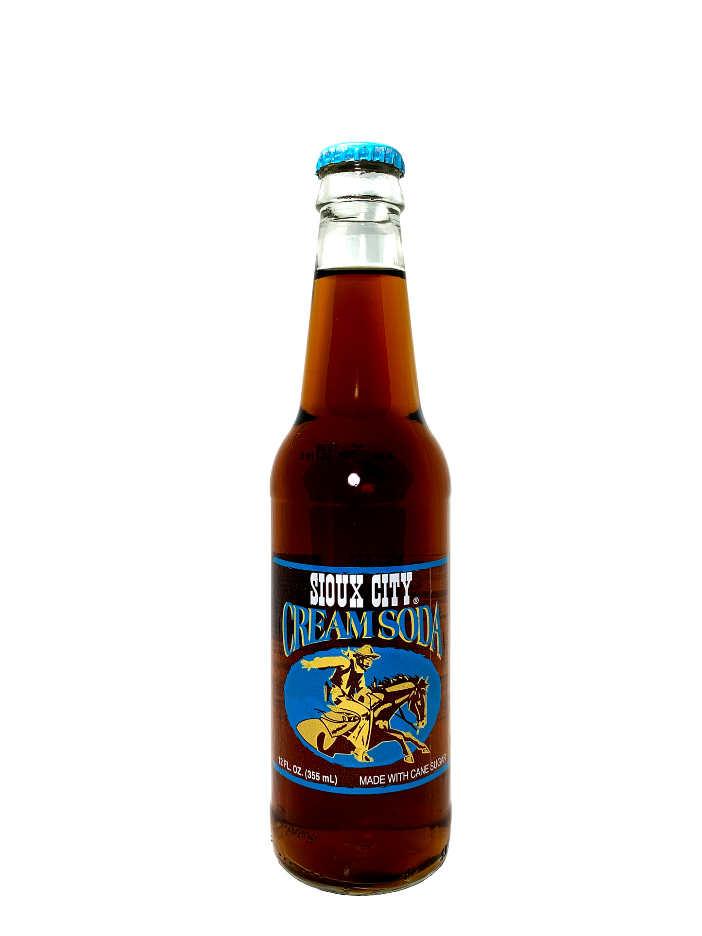 SIOUX CITY CREAM SODA 24 x 12oz bottles The creamy taste of the Wild West