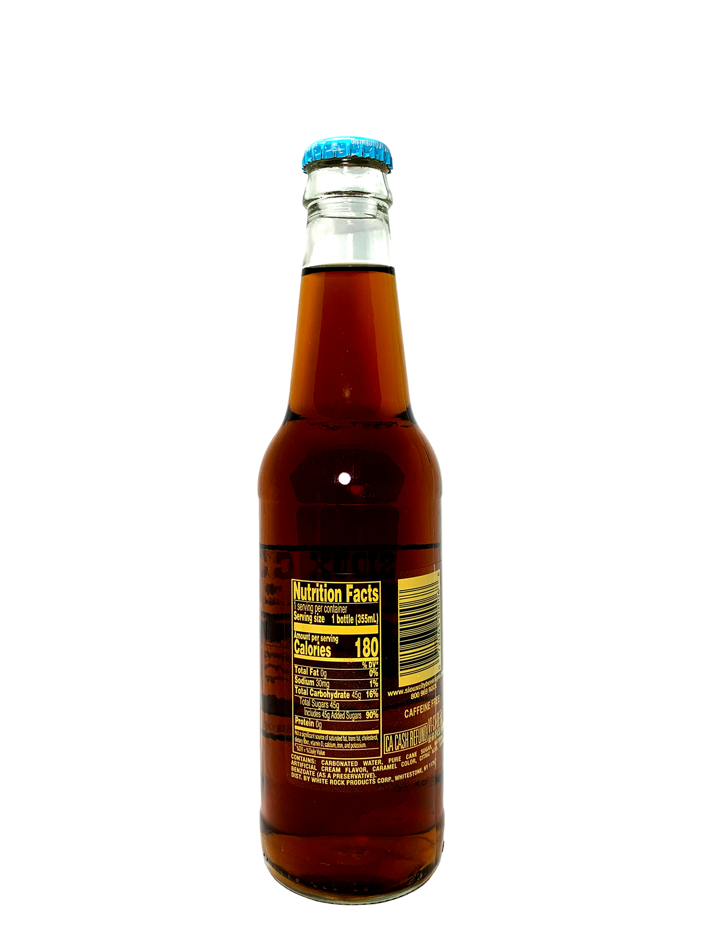 SIOUX CITY CREAM SODA 24 x 12oz bottles The creamy taste of the Wild West