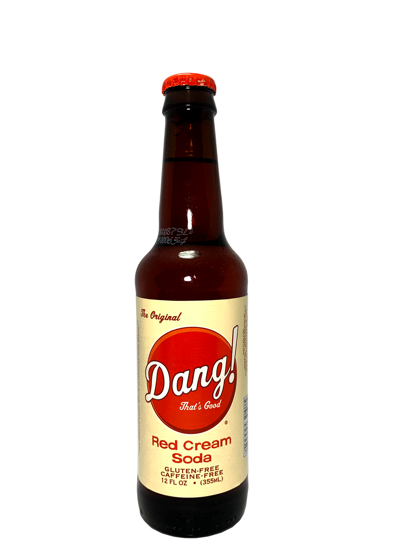 DANG RED CREAM SODA 24x12oz "Dang That's Good!" The Red You Remember!