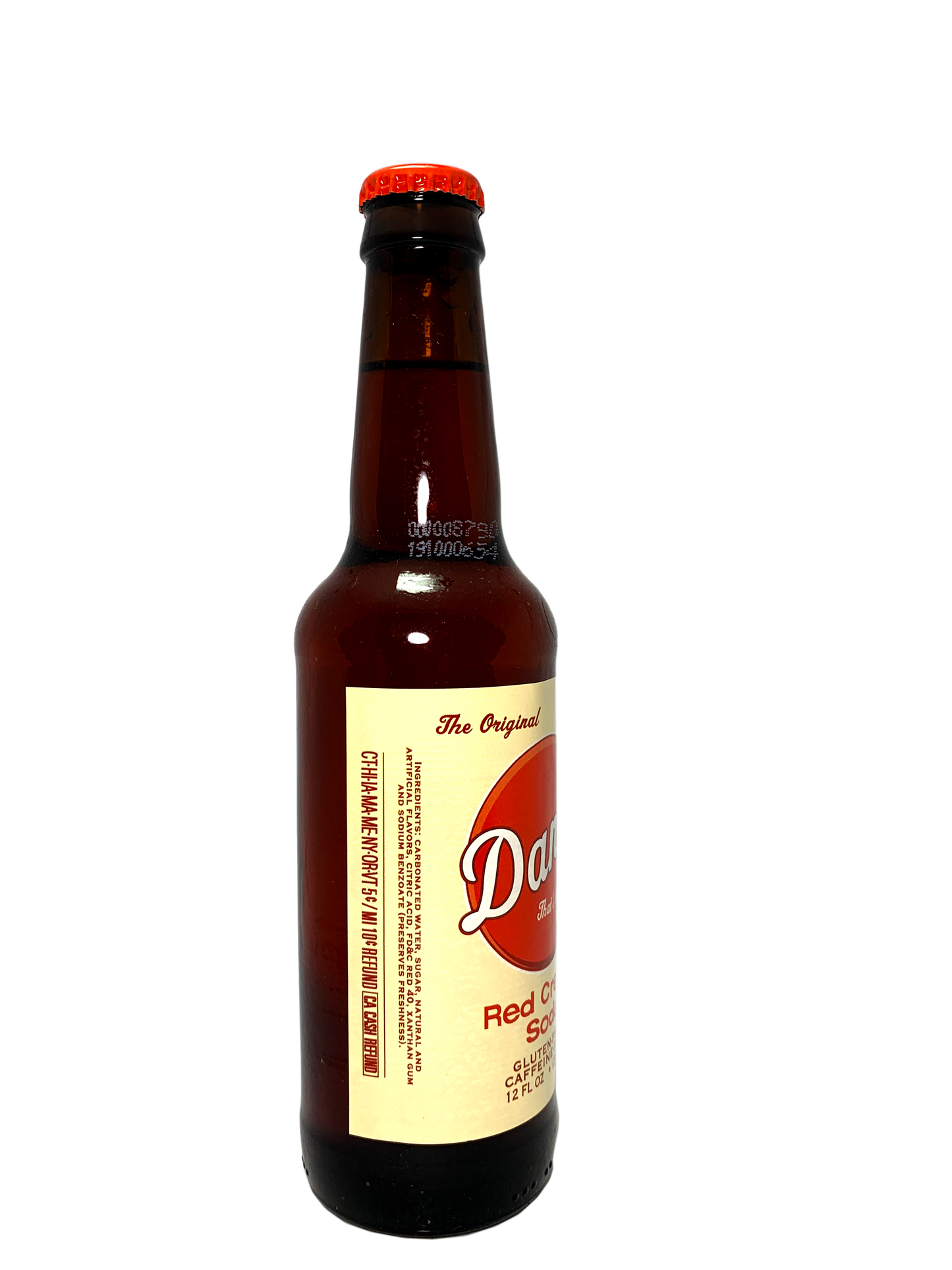 DANG RED CREAM SODA 24x12oz "Dang That's Good!" The Red You Remember!