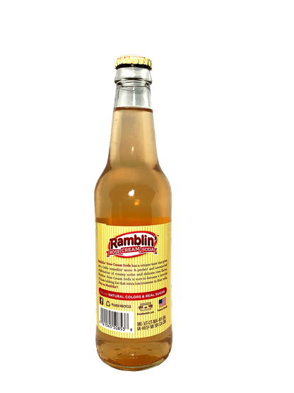 RAMBLIN' ROSE CREAM SODA LONGNECKS "it Could Put A Smile On An Ayatollah's Face!!" 24x12oz