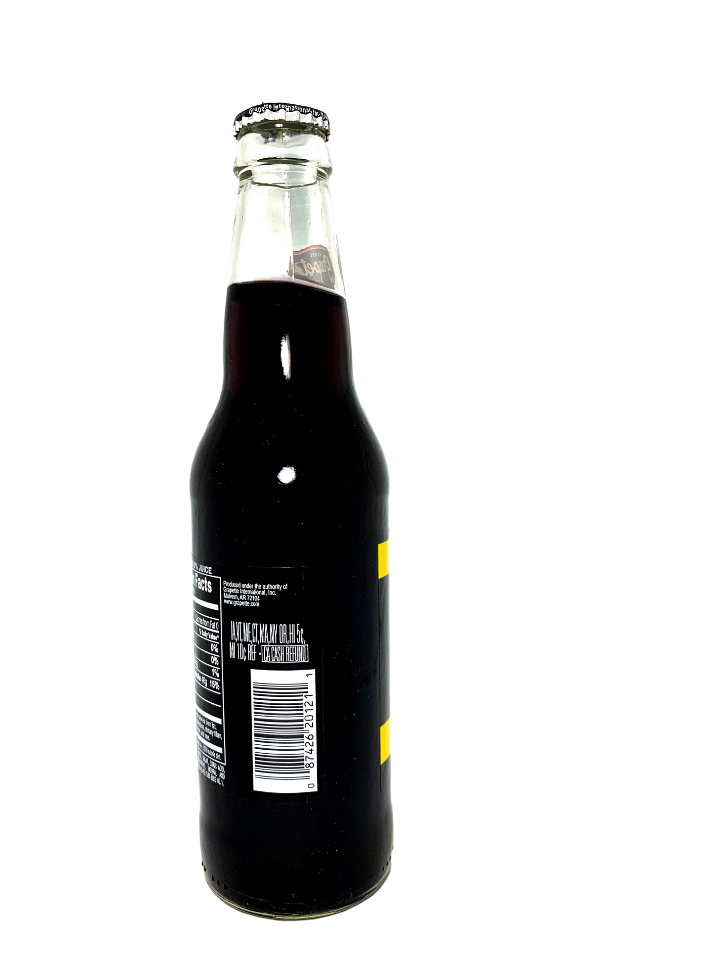 GRAPETTE LONGNECKS "the original grape soda" 24x12oz with Cane Sugar!