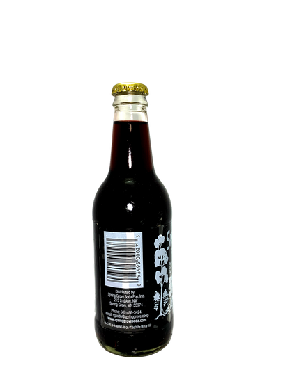 SPRING GROVE GRAPE SODA POP 24x12oz FROM MINNE-SODA WITH CANE SUGAR