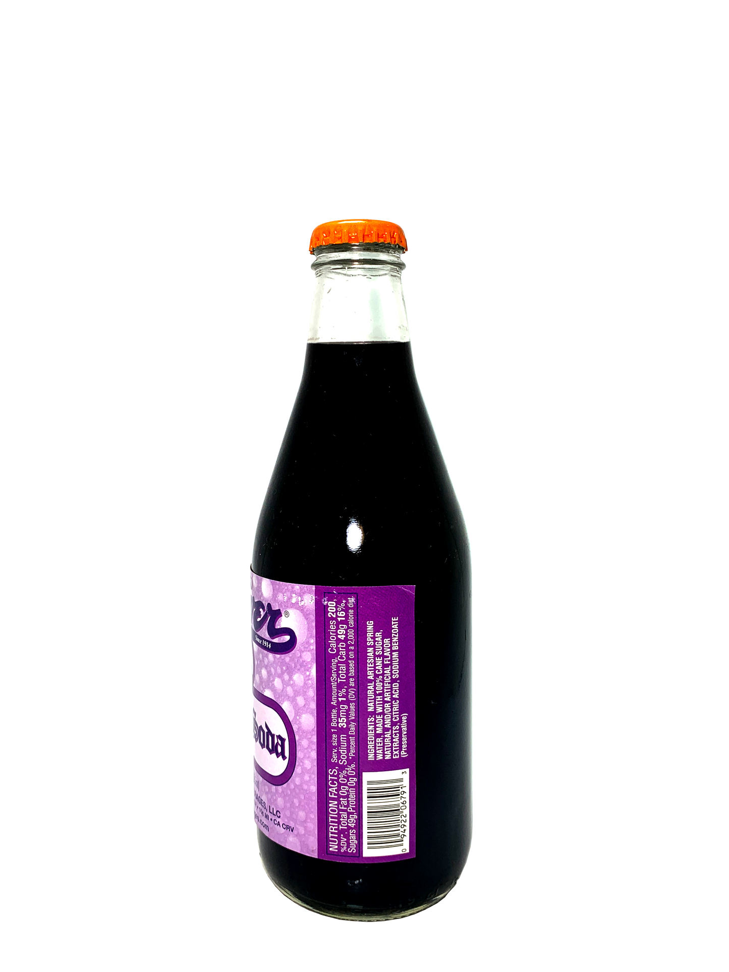 TOWER GRAPE SODA FROM MASSACHUSETTS 24x12oz "MASSive Vines!"