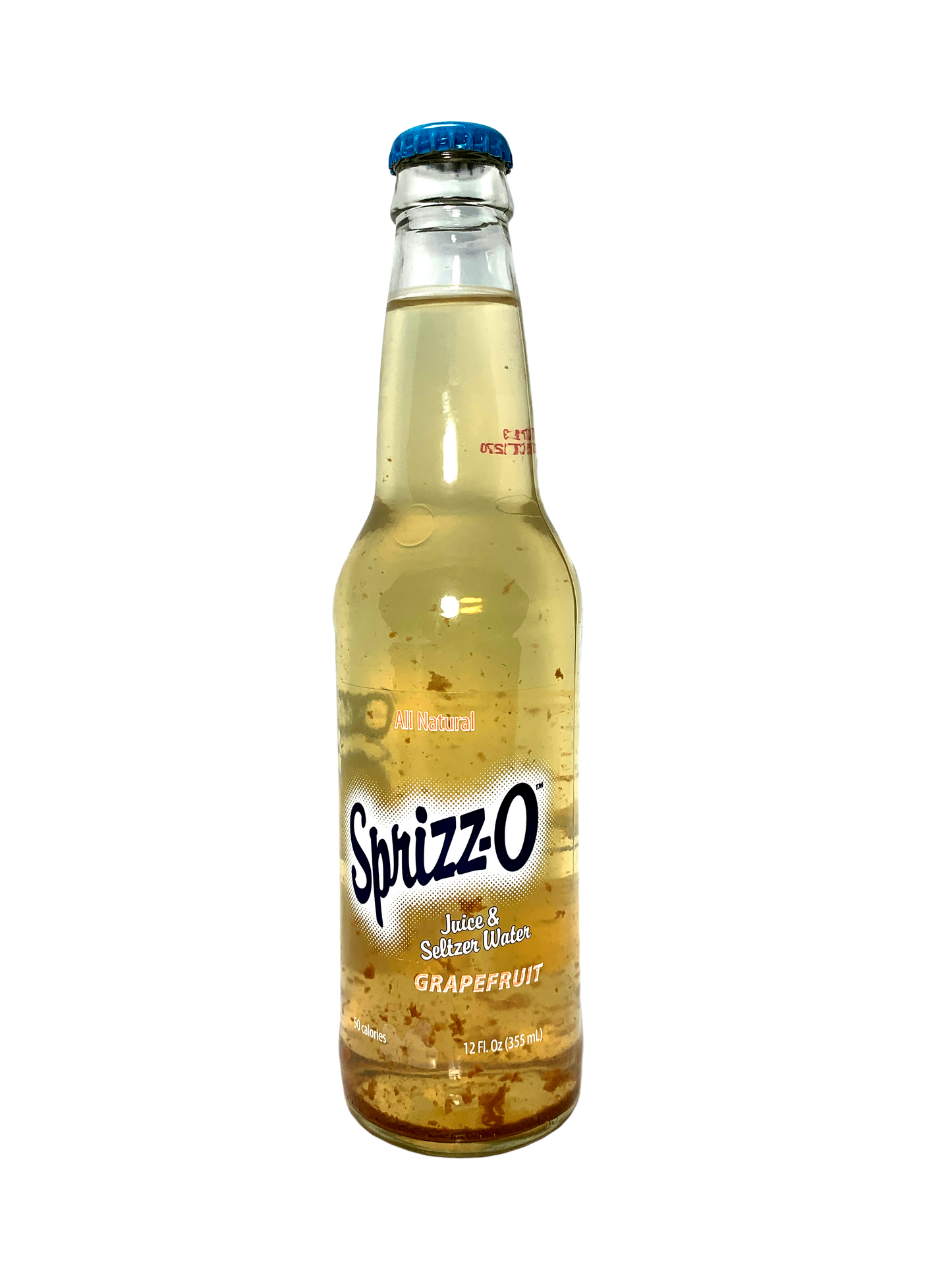 SPRIZZ-O GRAPEFRUIT 24x12oz FRUIT JUICE SELTZER "Slightly Bitter Natural Refreshing Spritz