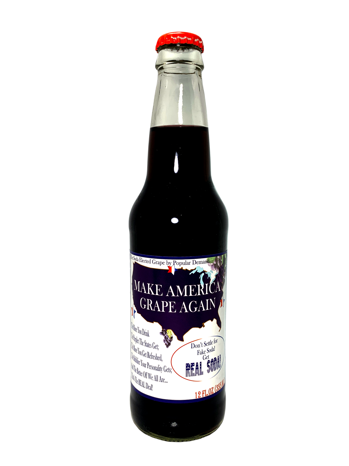 MAKE AMERICA GRAPE AGAIN 24/12oz "The More You Drink The Purpler The States Get!"