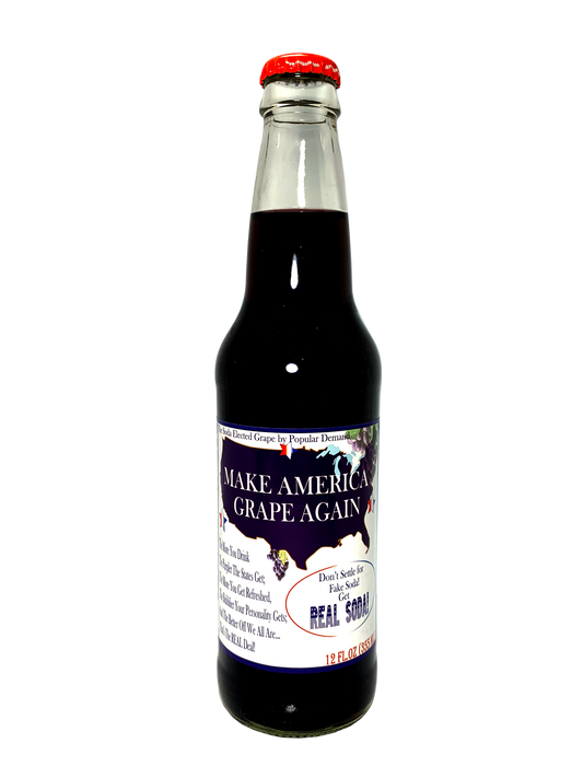 MAKE AMERICA GRAPE AGAIN 24/12oz "The More You Drink The Purpler The States Get!"