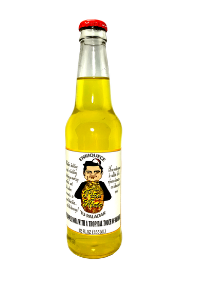 PIÑA NIETO 24/12oz "¡Enrique-se Tu Paladar!!" PINEAPPLE SODA WITH TROPICAL COCONUT TWIST