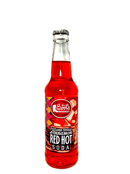 BOOTS RED HOT SODA 6x4x12oz "Picture Show Red Hot Flavor From Texas!!"