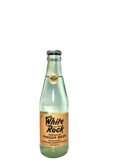 WHITE ROCK GINGER BEER 6/4/250ml since 1871 With Natural Gingers "Moscow Idaho Mixer"