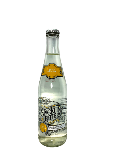 SPARKLING BITTERS MEYER LEMON 24x12oz No Sweeteners "Real Lemon Aroma"