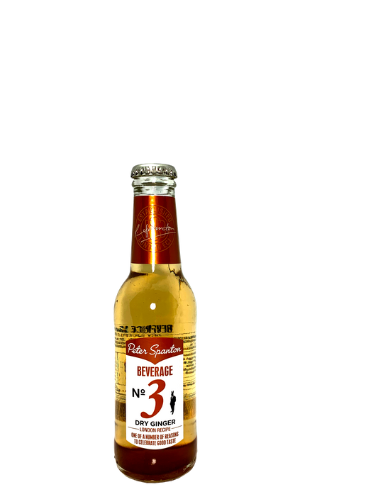 PETER DRY GINGER PETER SPANTON DRY GINGER ALE 24x200ml FROM ENGLAND