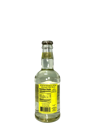 FENTIMANS TONIC WATER 200ml pub bottles 6x4x200ml "With Real Quinine"