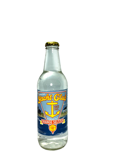 YACHT CLUB SELTZER ORANGE 24/12oz "Orange You Glad You Have This On Your Yacht"