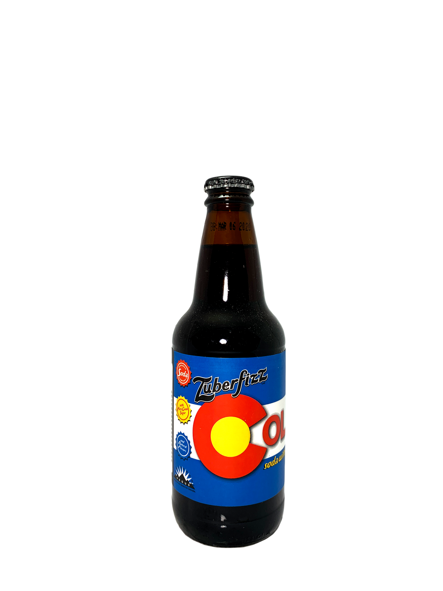 ZUBERFIZZ COLArado COLA soda with altitude! 24x12oz FROM DURANGO COLA-RADO!