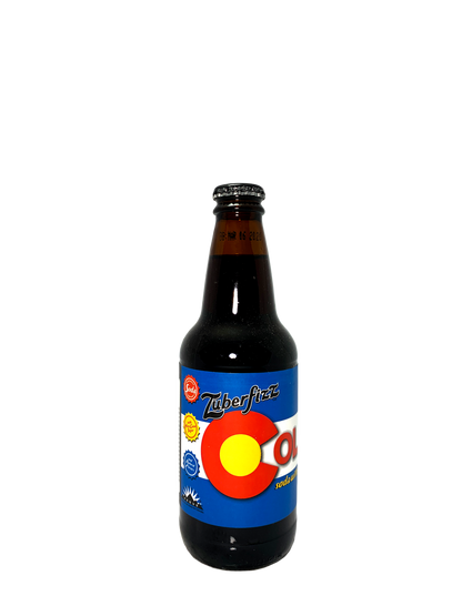 ZUBERFIZZ COLArado COLA soda with altitude! 24x12oz FROM DURANGO COLA-RADO!