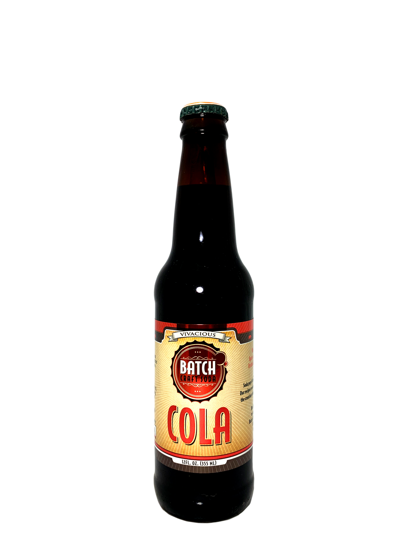 BATCH COLA 24x12oz "The Macro-Colas Don't Compare To A Really Good Small Craft Batch !"