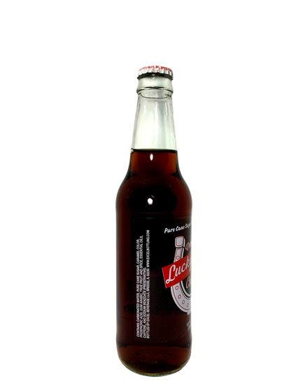 LUCKY CLUB COLA 24x12oz WITH CANE SUGAR "You're Lucky If You're In This Club!"