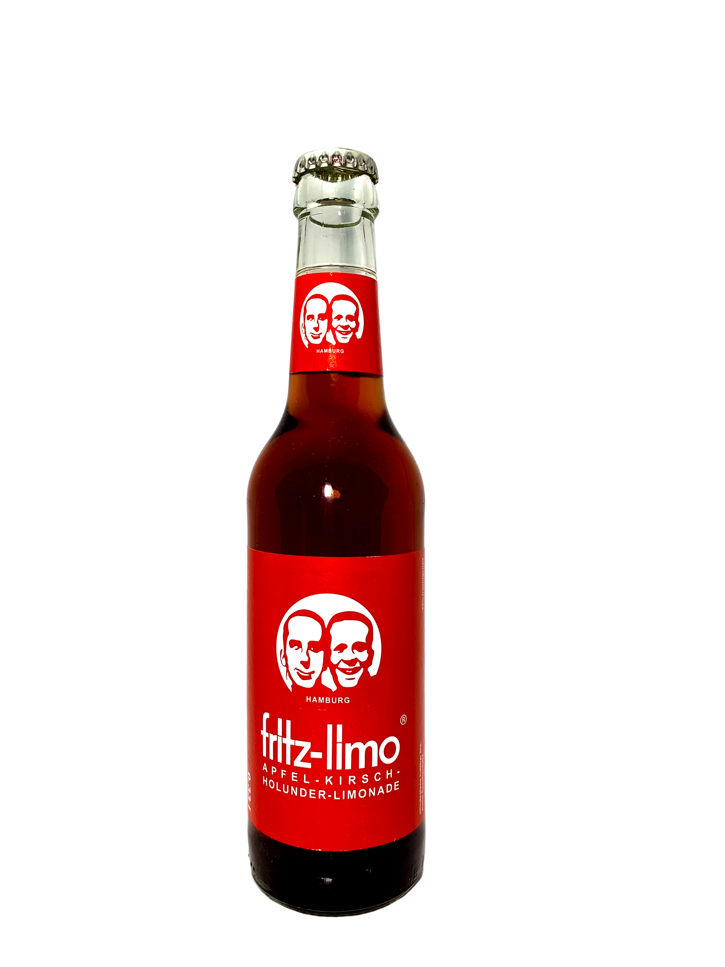 FRITZ-LIMO KIRSCH-APFEL-HOLUNDER-LIMONADE German Cherry-Apple-Elderberry Soda 20x330ml