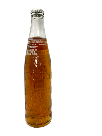 SIDRAL MUNDET APPLE SODA 24x12oz "The Famous Apple Soda Of Mexico"