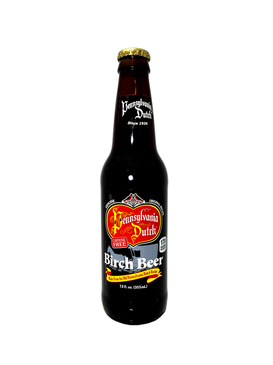 PENNSYLVANIA DUTCH BIRCH BEER 6x4x12oz "Go Dutch The Pennsylvania Way"