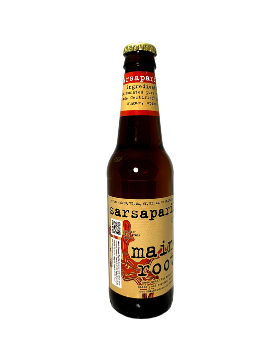 MAINE SARSAPARILLA BREW 24/12oz MAINE ROOT ORGANICALLY SWEETENED HANDCRAFTED