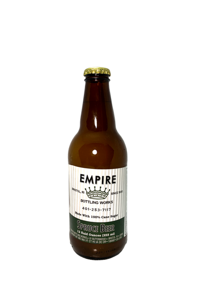 EMPIRE BOTTLING WORKS SPRUCE BEER OF NEW ENGLAND 24/12oz "Bière d'épinette"