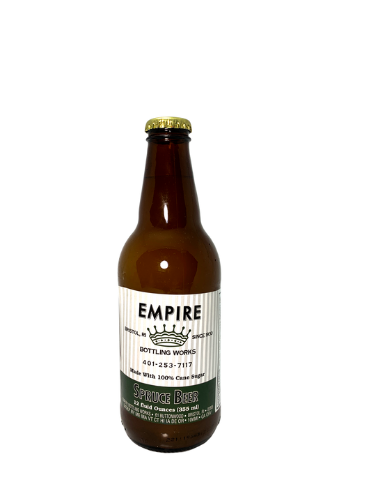 EMPIRE BOTTLING WORKS SPRUCE BEER OF NEW ENGLAND 24/12oz "Bière d'épinette"