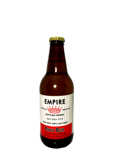 EMPIRE BOTTLING WORKS BIRCH BEER 24/12oz "Rhode Island Birch"