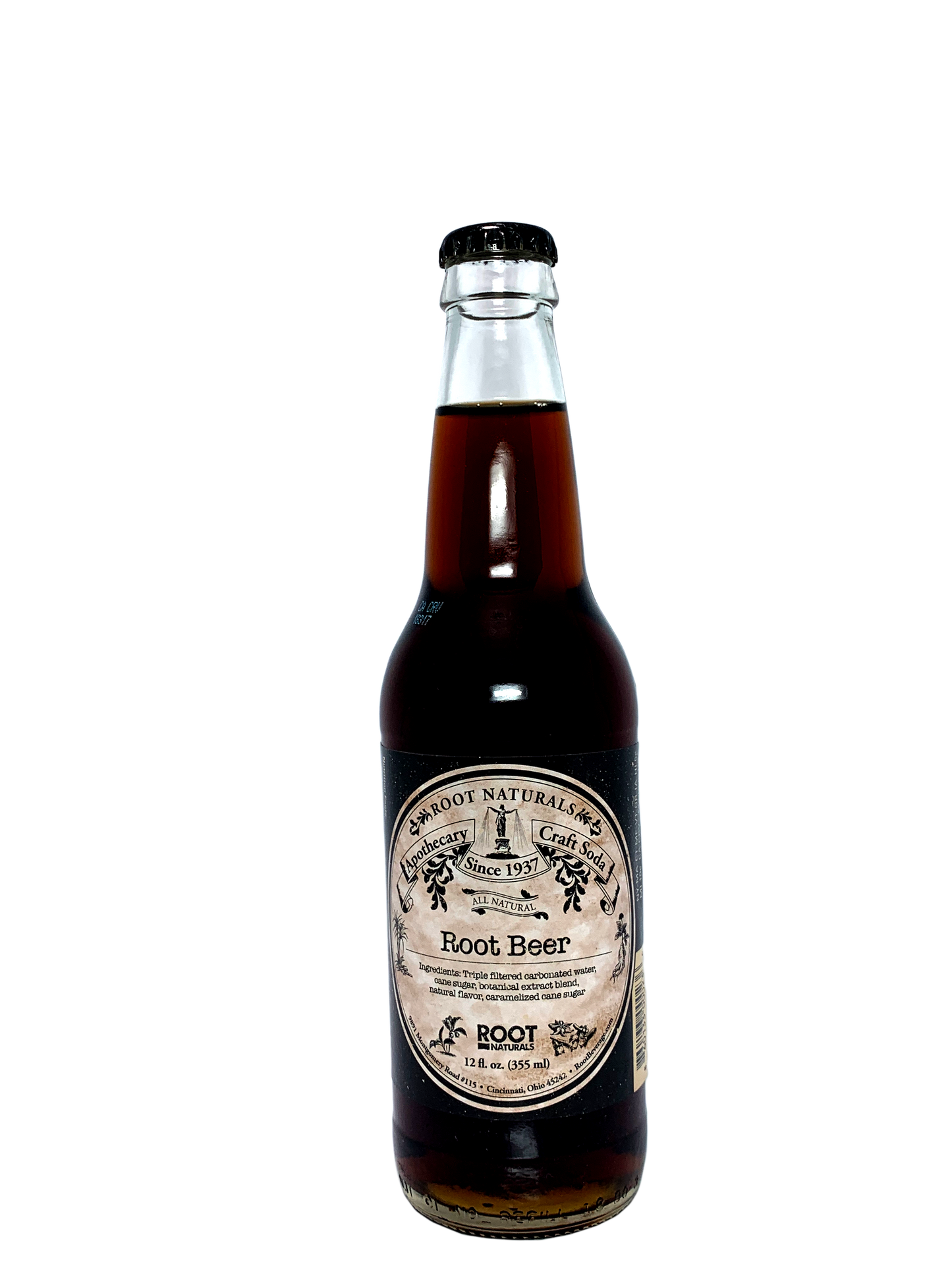 APOTHECARY ROOT BEER 24x12oz "The Pharmacist Won't Let It Blow Up In The Basement "