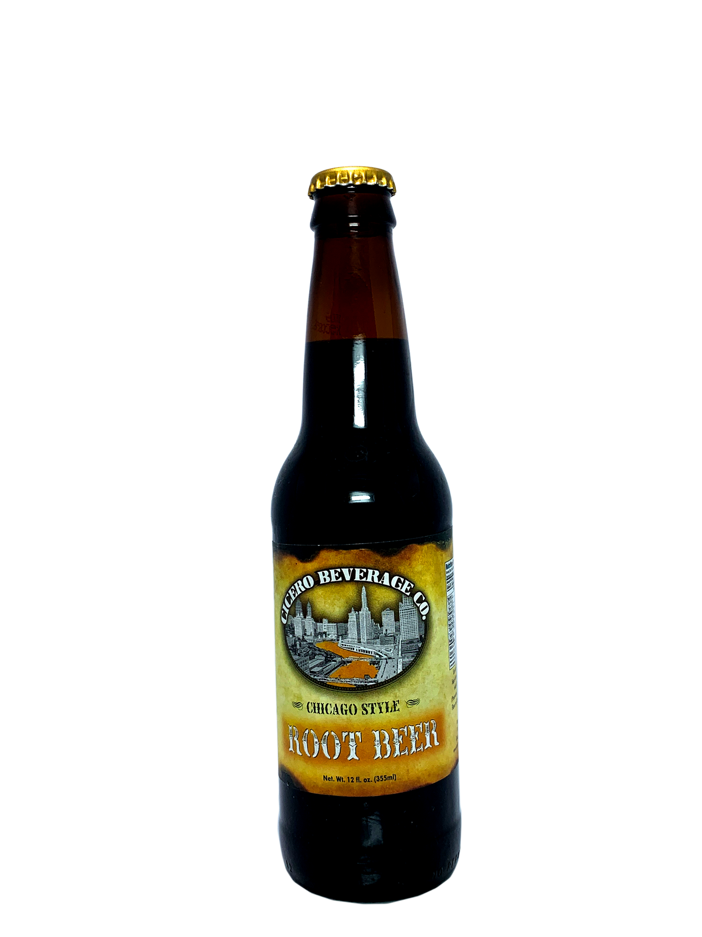 CICERO ROOT BEER 24x12oz "When In Chicago Do Like A Roman!"