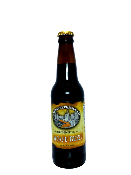 CICERO ROOT BEER 24x12oz "When In Chicago Do Like A Roman!"