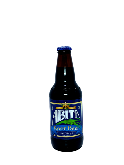 ABITA  ROOT BEER OF LOUISIANA w/cane sugar "A Cajun Brew For You"