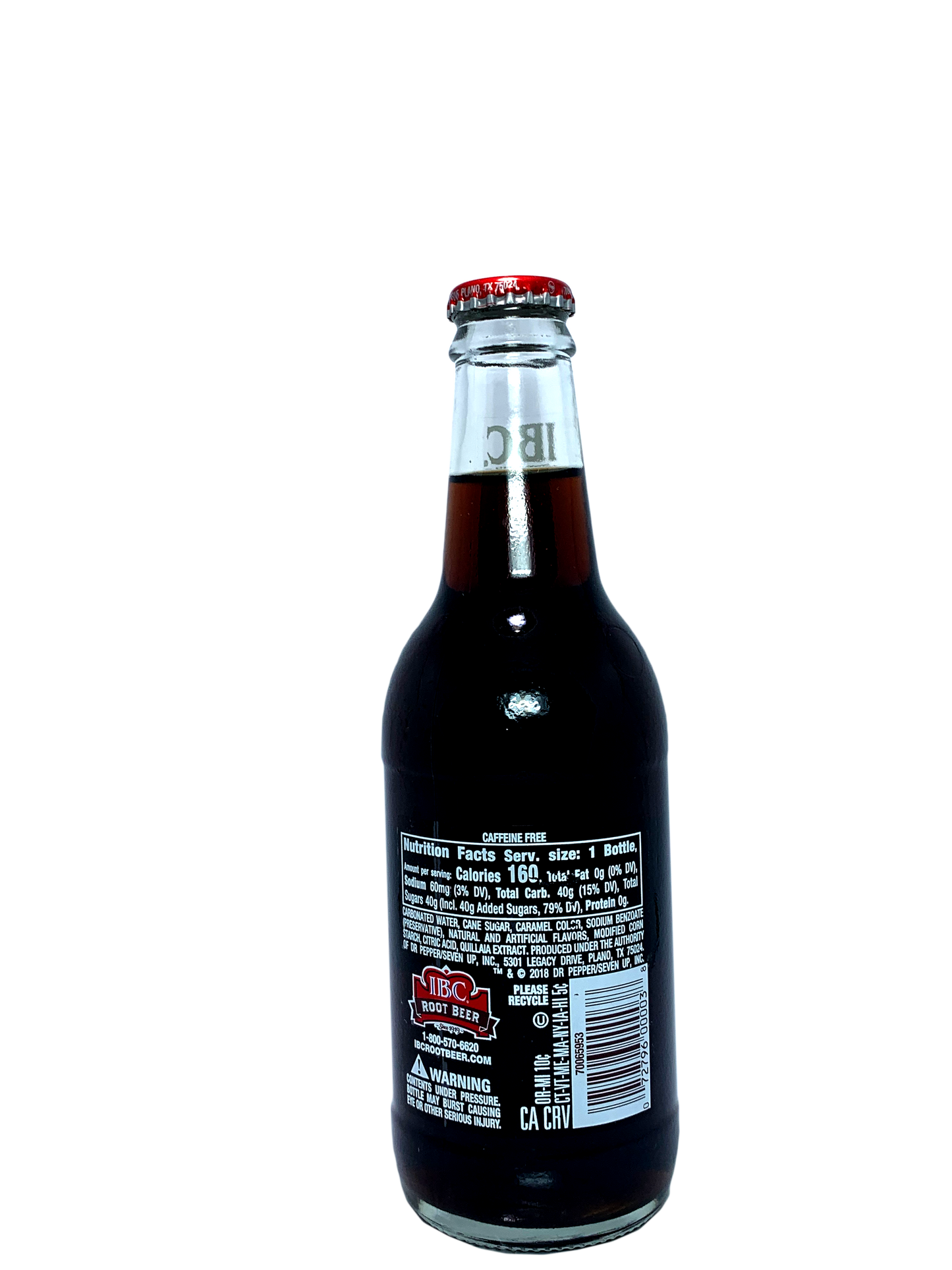 IBC DIET ROOT BEER IN GLASS BOTTLES "slim on down" 6/4/12oz