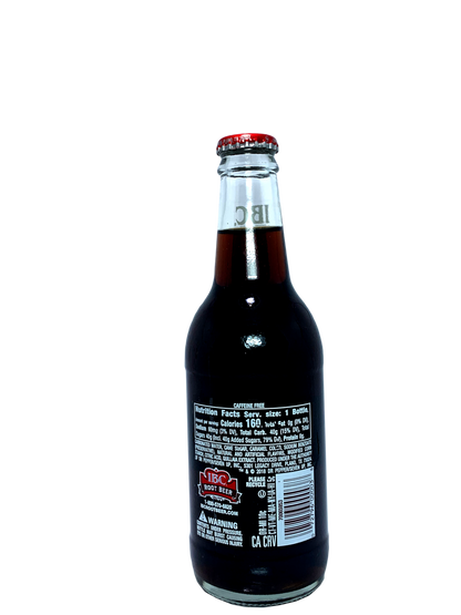 IBC DIET ROOT BEER IN GLASS BOTTLES "slim on down" 6/4/12oz