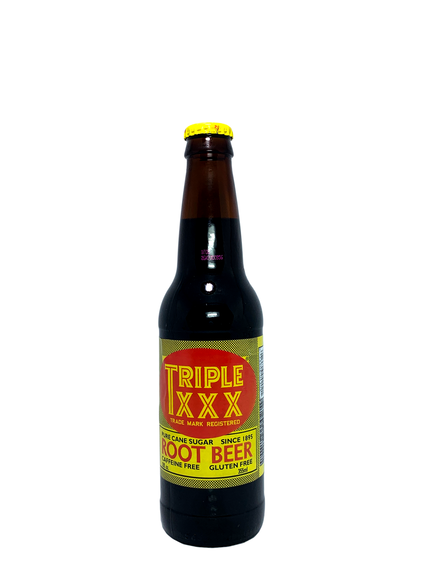 TRIPLE XXX ROOT BEER OF SAN ANTONIO TEXXXAS 24x12oz LONGNECKS "Cerveza de Raiz, Señor Tex"