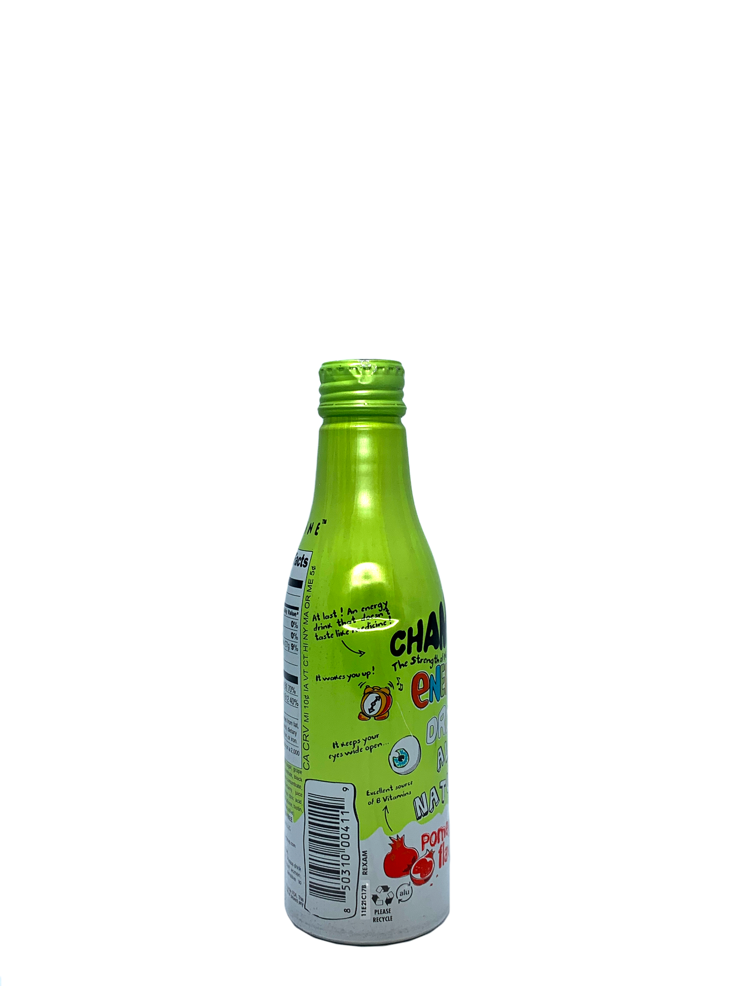 CHAMANE POMEGRANATE ENERGY DRINK IN BottleCans FROM EUROPE 12x250ml