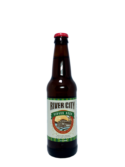 RIVER CITY GINGER BEER 24x12oz "For A Dog Gone Good Sacramento Mule!"