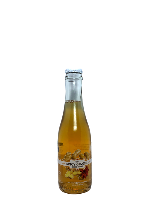 WBC GINGER ALE SPICY SODA 6x4x12oz "Spicy Flavor Of The Island"