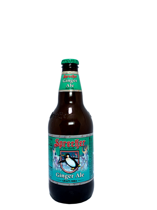 SPRECHER GINGER ALE 24/16oz FROM GLENDALE, WISCONSIN IN THE MIDWEST