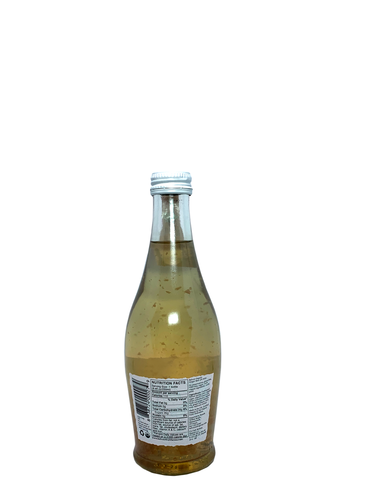 BELVOIR GINGER BEER ORGANIC SODA 24x250ml "For A Fancy Moscow Mule"