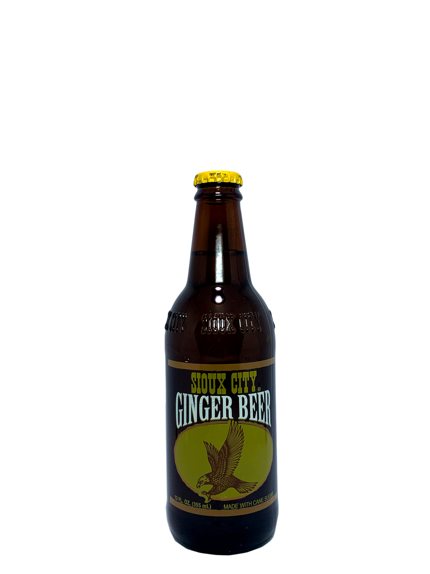 SIOUX CITY GINGER BEER 6/4/12oz spicy cowboy drink from New York City!