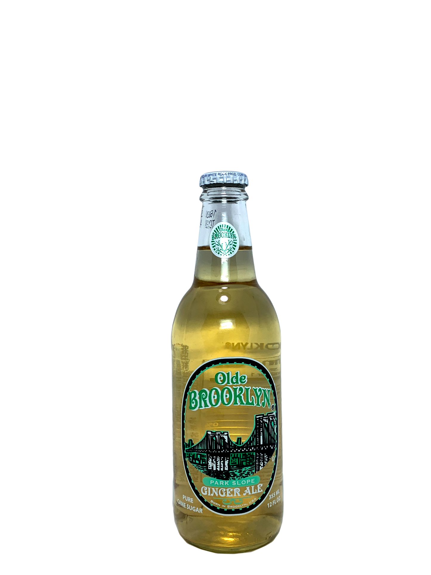 OLDE BROOKLYN GINGER ALE "Olde Brooklyn Park Slope Ginger Ale" 24/12oz