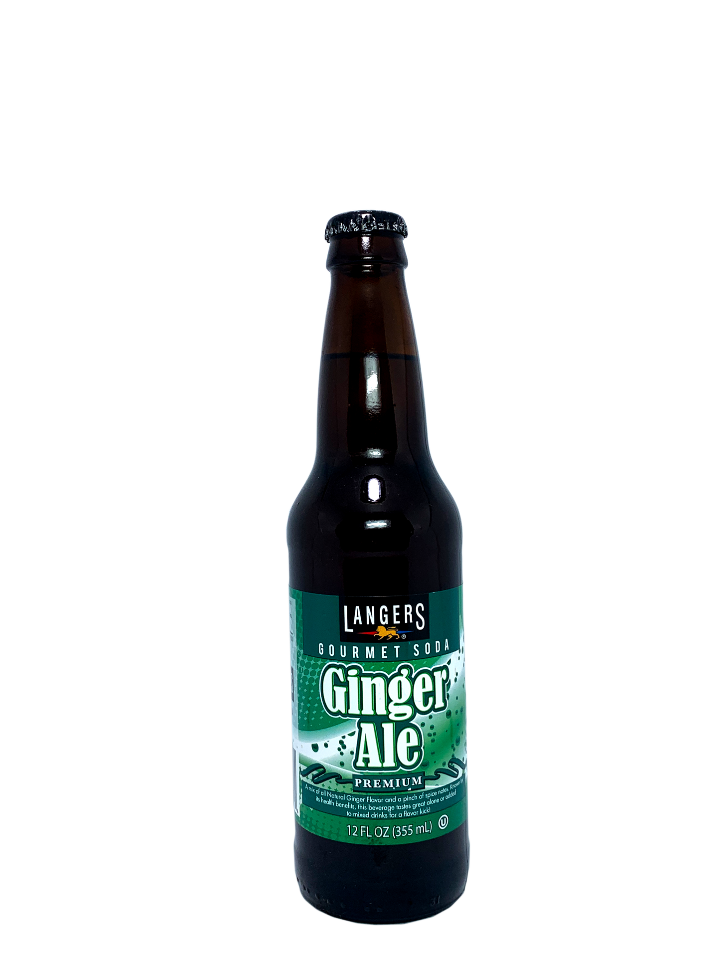 LANGERS GINGER ALE GOURMET SODA 24x12oz