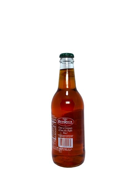 RED ROCK GINGER ALE OF NORTH CAROLINA "spicy golden ginger ale" 24x12oz