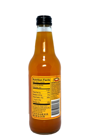 BUNDABERG PEACH SODA 6x4x375ml "gives your palate the taste of an orchard!"