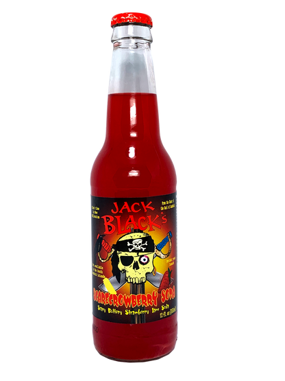 JACK BLACK'S SCARECROWBERRY SODA 24x12oz "Don't Be Scared Of The Crow!"