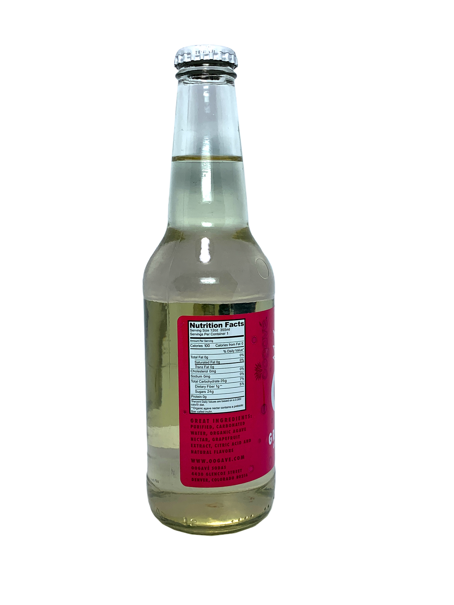 OOGAVE GRAPEFRUIT Agave Soda 24x12oz "Ooooh-Grapefruit!"