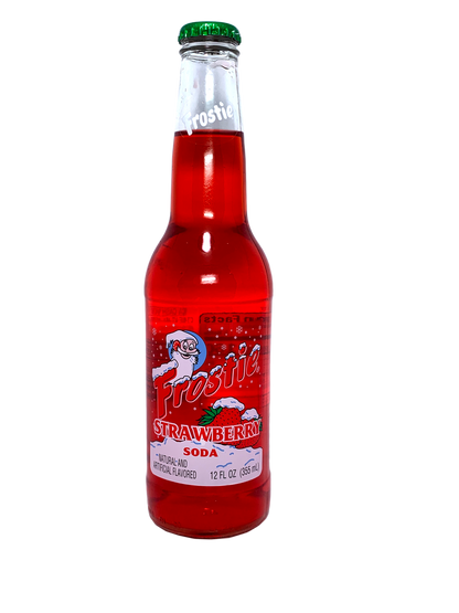 FROSTIE STRAWBERRY SODA 24x12oz "Like Strawberry Sherbet In A Bottle"