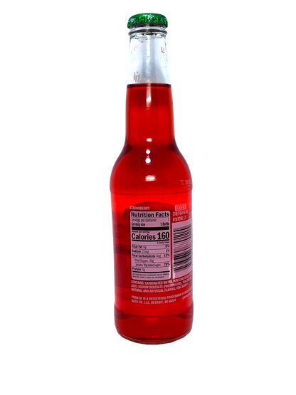 FROSTIE STRAWBERRY SODA 24x12oz "Like Strawberry Sherbet In A Bottle"